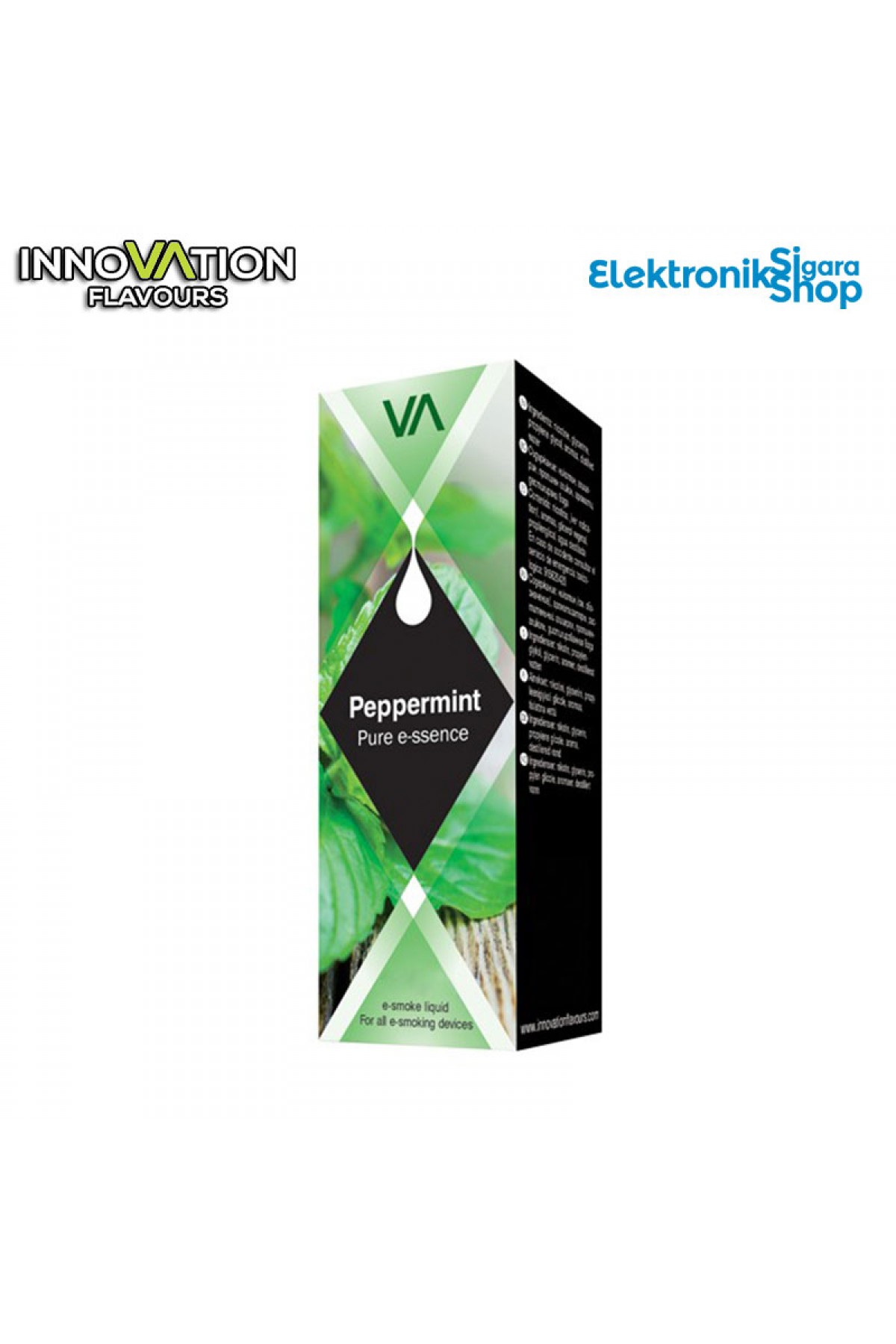 İnnovationBG - Yeşil Nane Elektronik Sigara Likit (30 ml)