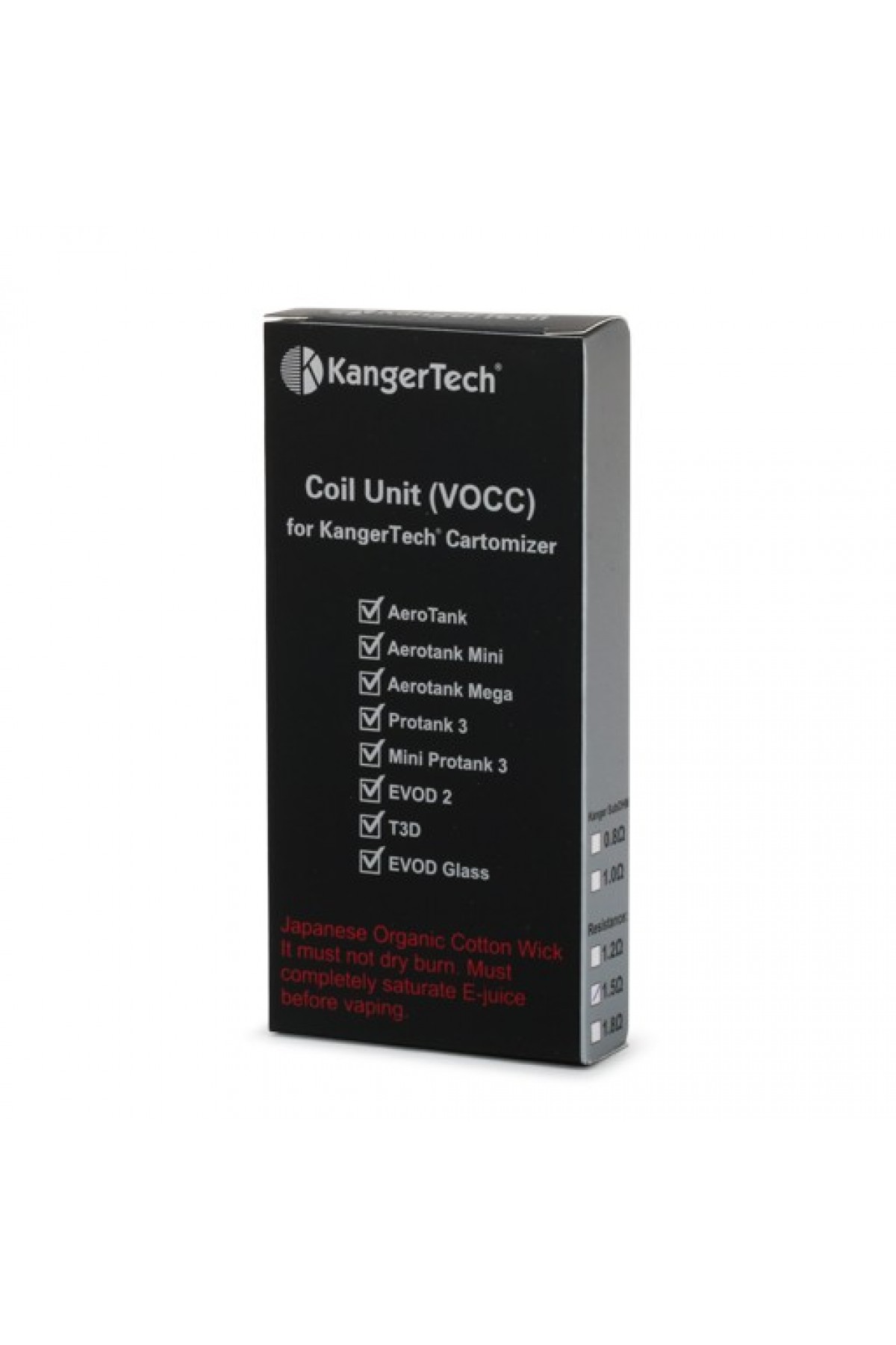 KangerTech VOCC Coil İç Atomizer 5 adet