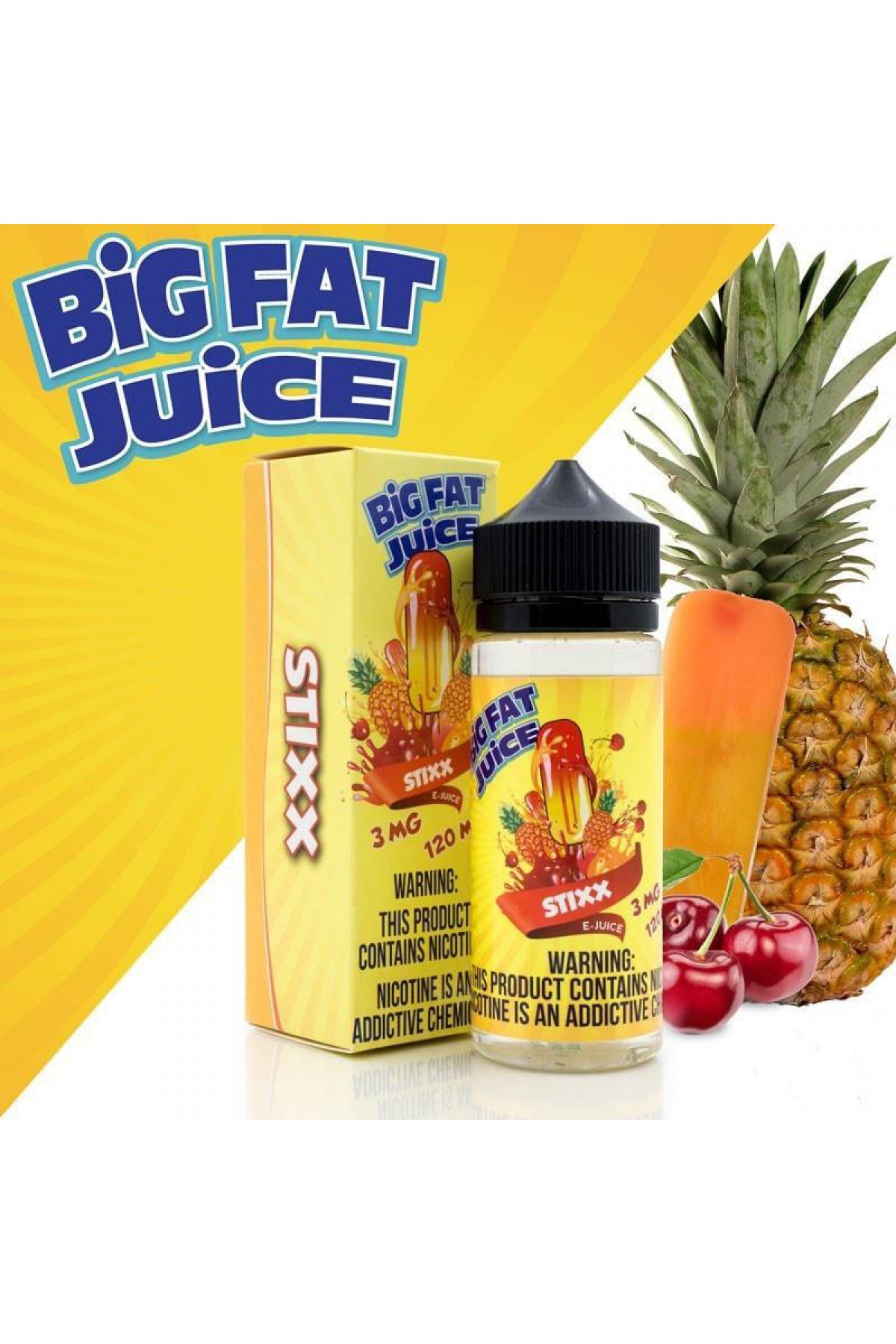 Big Fat Juice Stixx Premium Likit 120ml