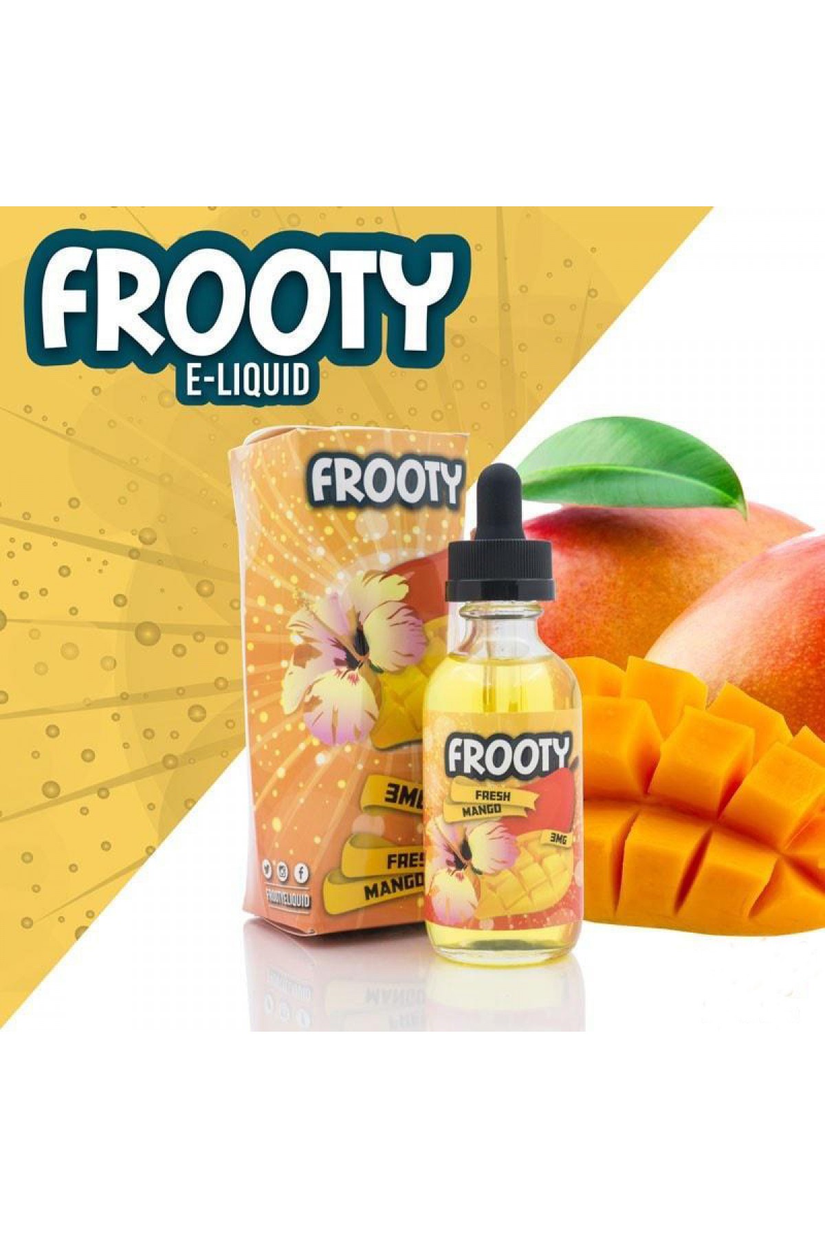 Frooty Fresh Mango Premium Likit 60ml