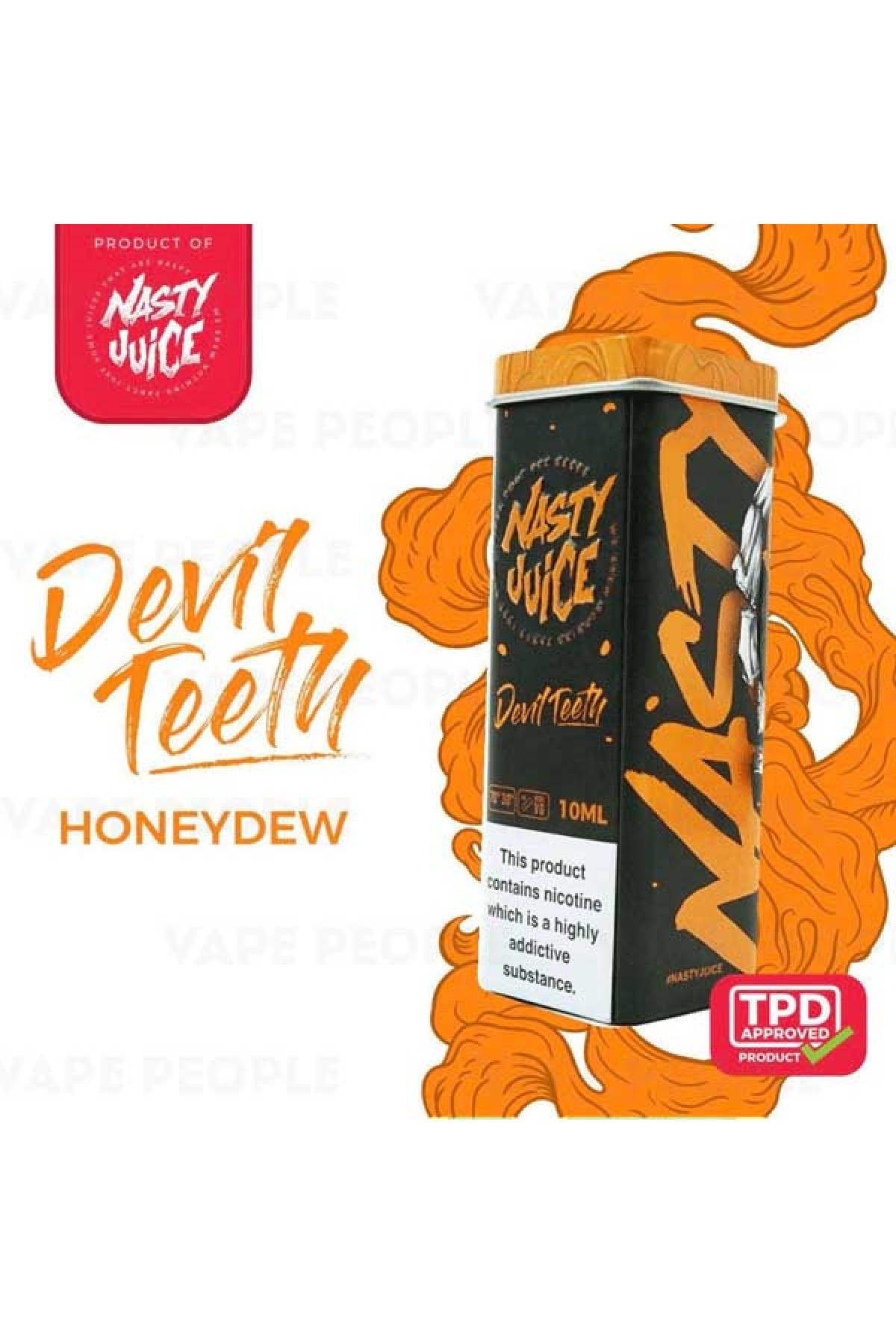 Nasty Juice - Devil Teeth 10ml (Bal Kavunu-Nane)