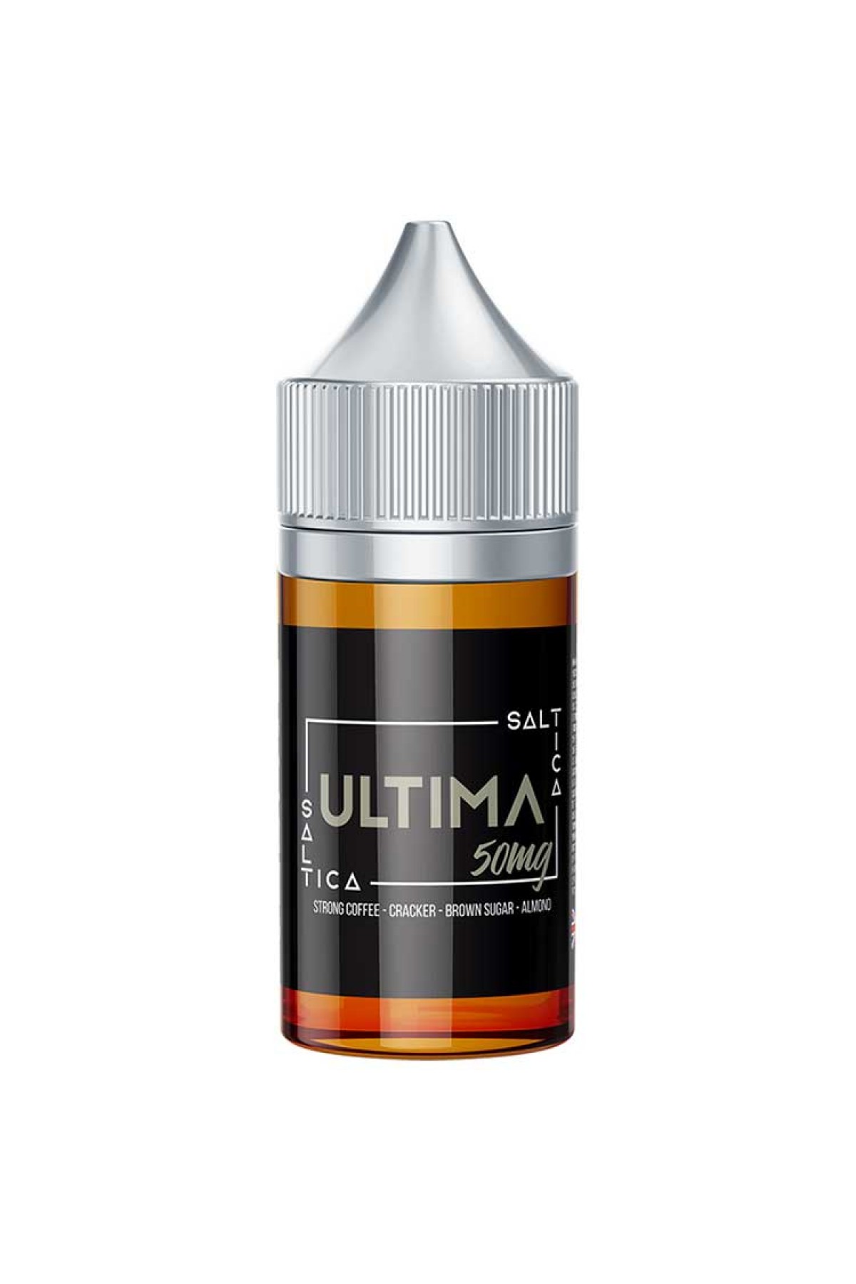 Saltica - Ultima Salt Likit (Kahve, Kraker, Badem, Esmer Şeker) (30ML)