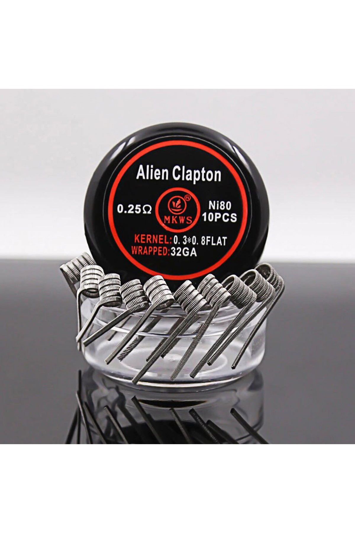 Alien Clapton 10 Adet Ni80 Hazır Sarılı Tel (0.25 oHm)