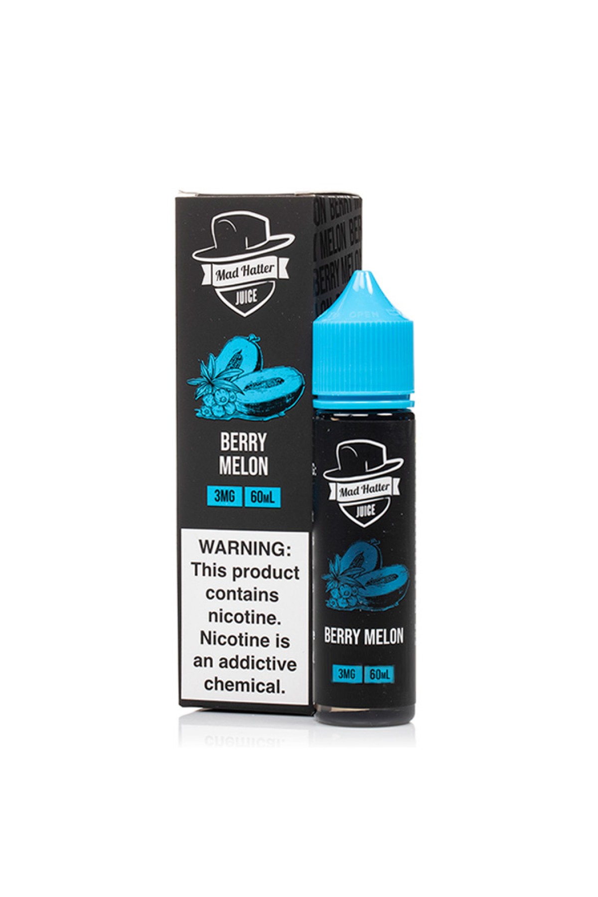 Mad Hatter Juice - Berry Melon  (60mL) E-Likit