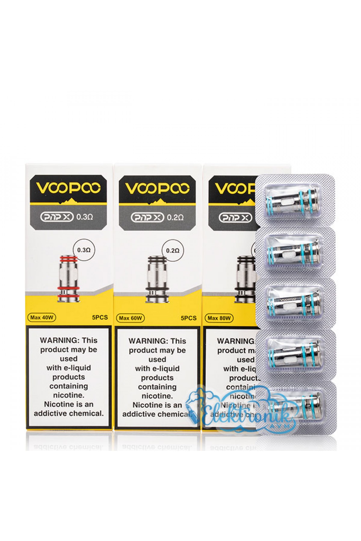 VOOPOO PnP-X Coil Paketi (5 Adet)