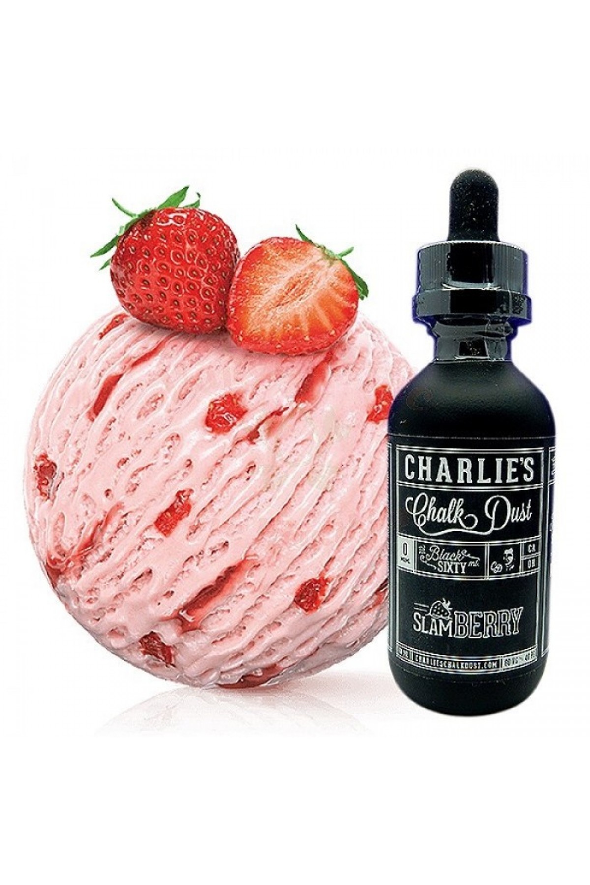 Charlie's Chalk Dust - Slam Berry Premium Elektronik Sigara Likiti (30 ML)