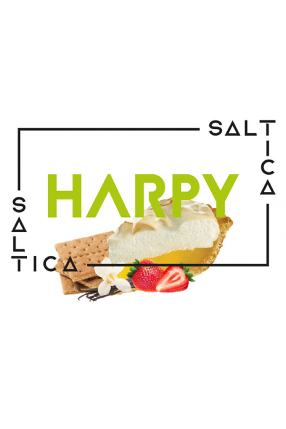 Saltica - Harpy (Cheesecake, Kraker, Çilek, Vanilya) (30ML)