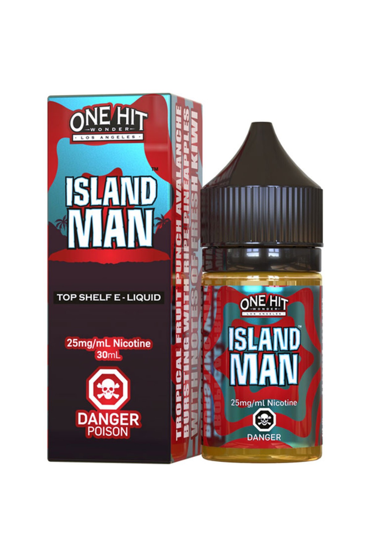 One Hit Wonder Island Man Premium Salt Likit (30ml)