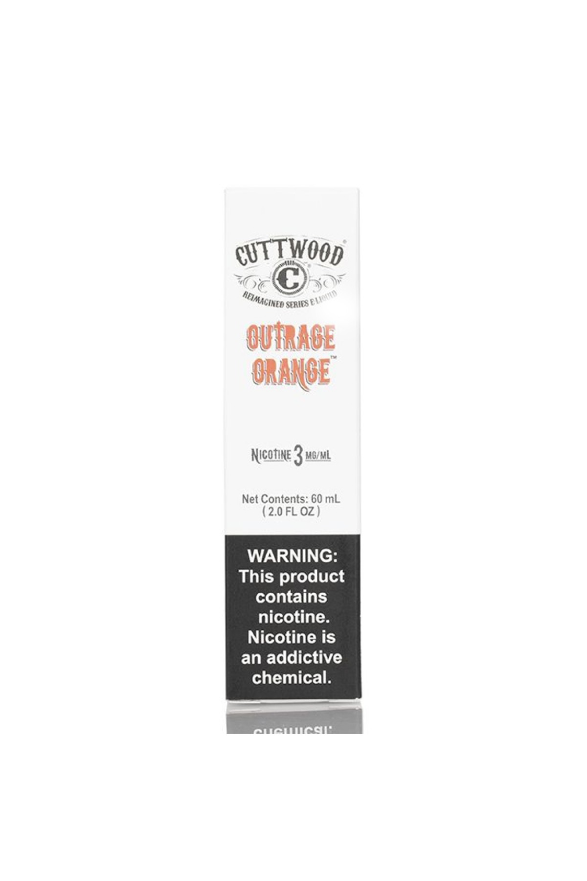CuttWood Outrage Orange 60ML Premium E-Likit