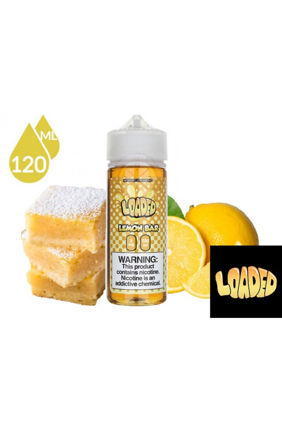 LOADED - Lemon Bar (120ML)