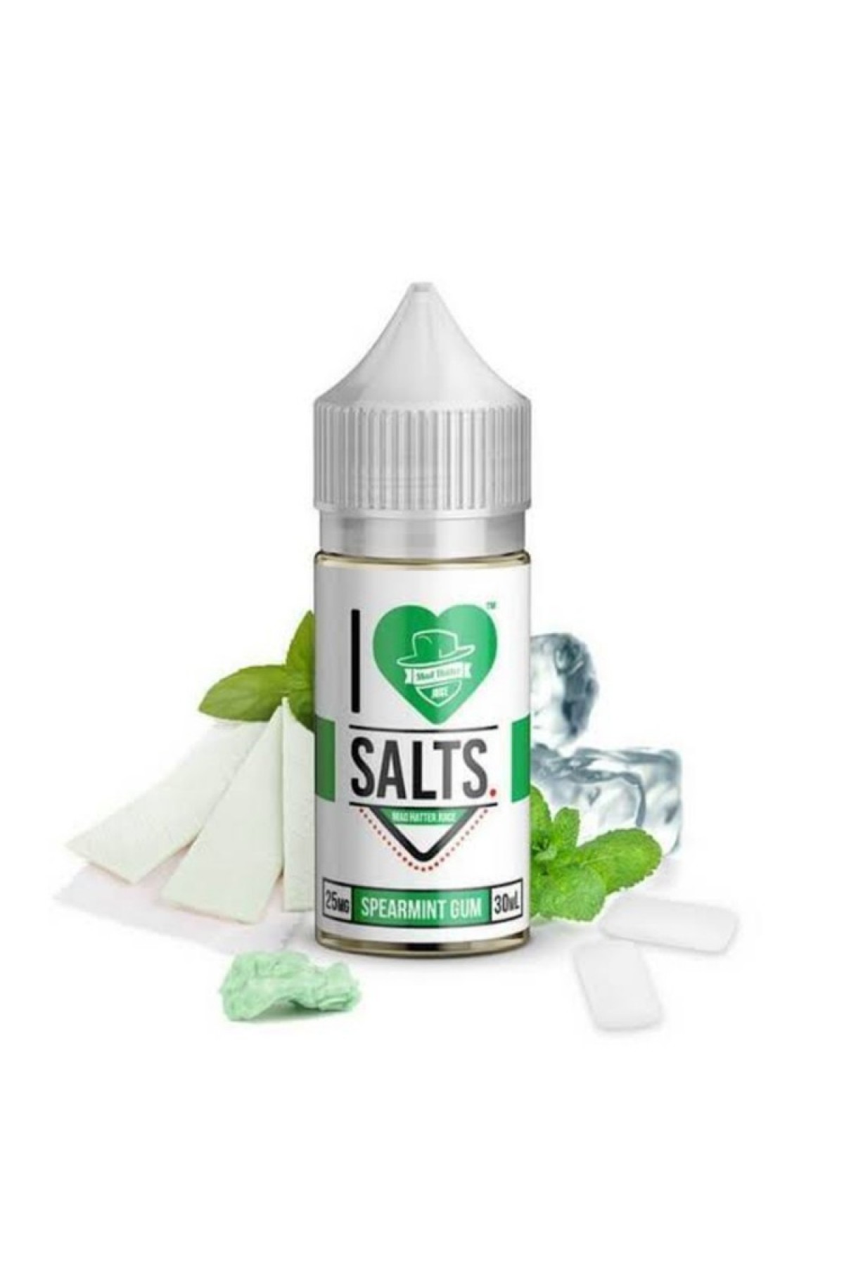 I Love Salts - Spearmint Gum Salt Likit (30ML)  
