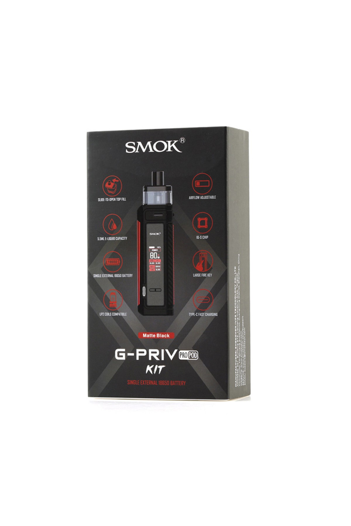 SMOK G-PRIV PRO 80W Pod Mod Kit