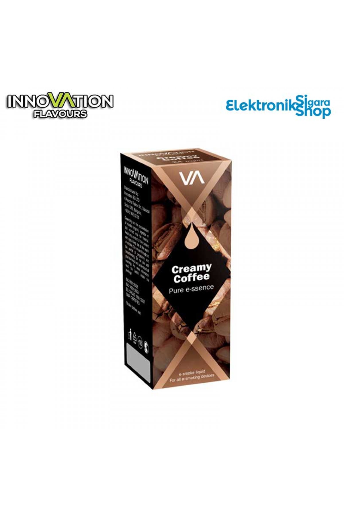 İnnovationBG - Kremalı Kahve Elektronik Sigara Likit (30 ml)
