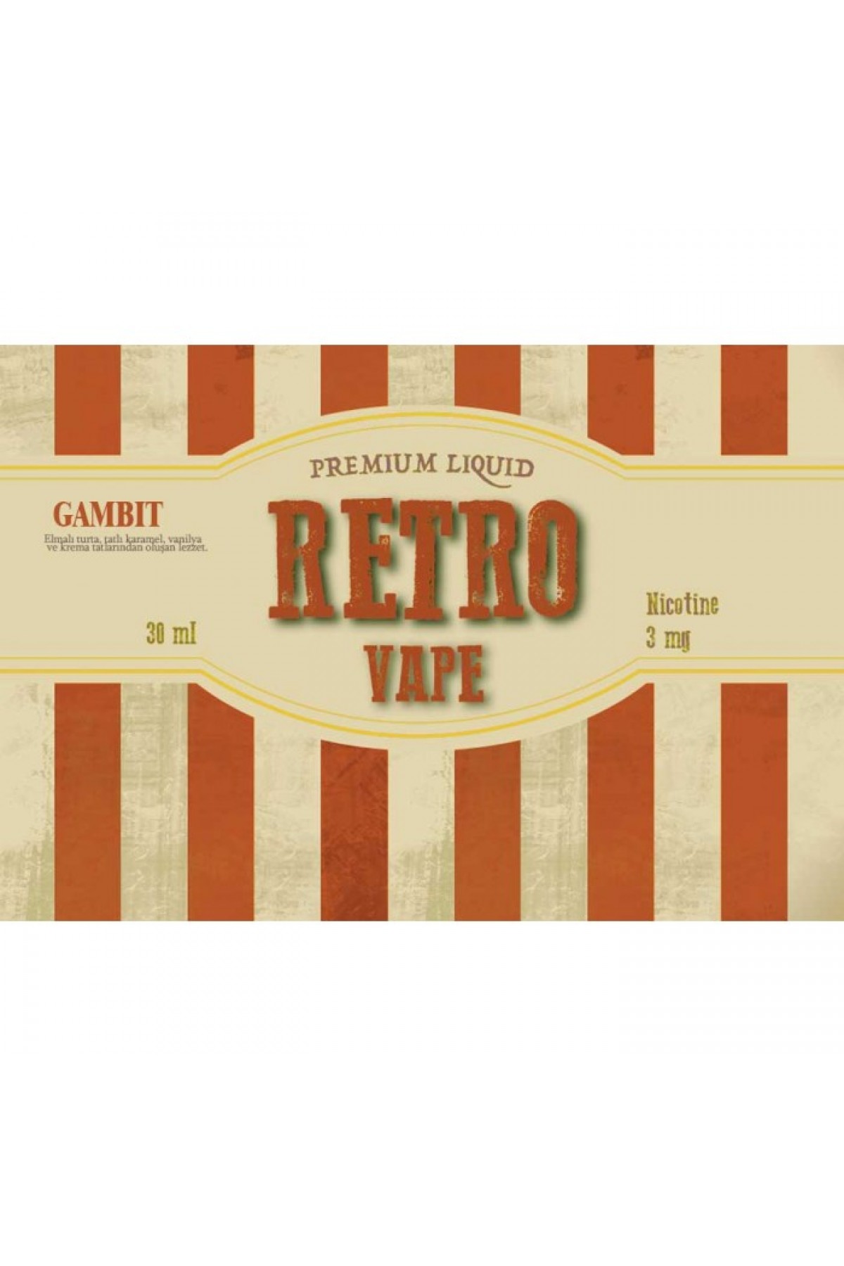 RetroVape Premium Gambit Elektronik Sigara Likit