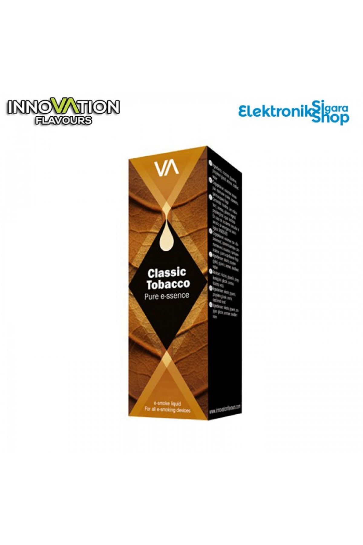 İnnovationBG - Classic Tobacco Elektronik Sigara Likit (30 ml)