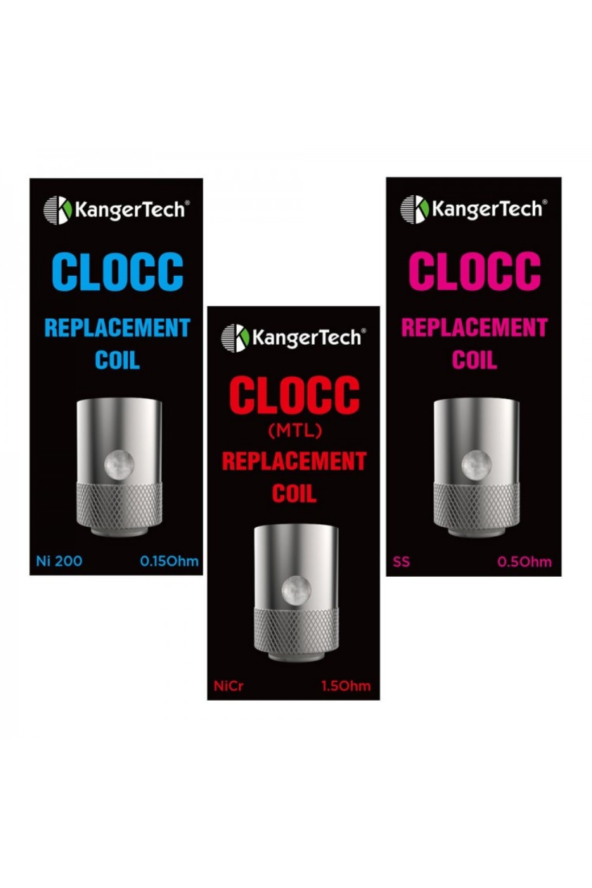 Kangertech CLOCC Atomizer Başlığı (5 Adet)