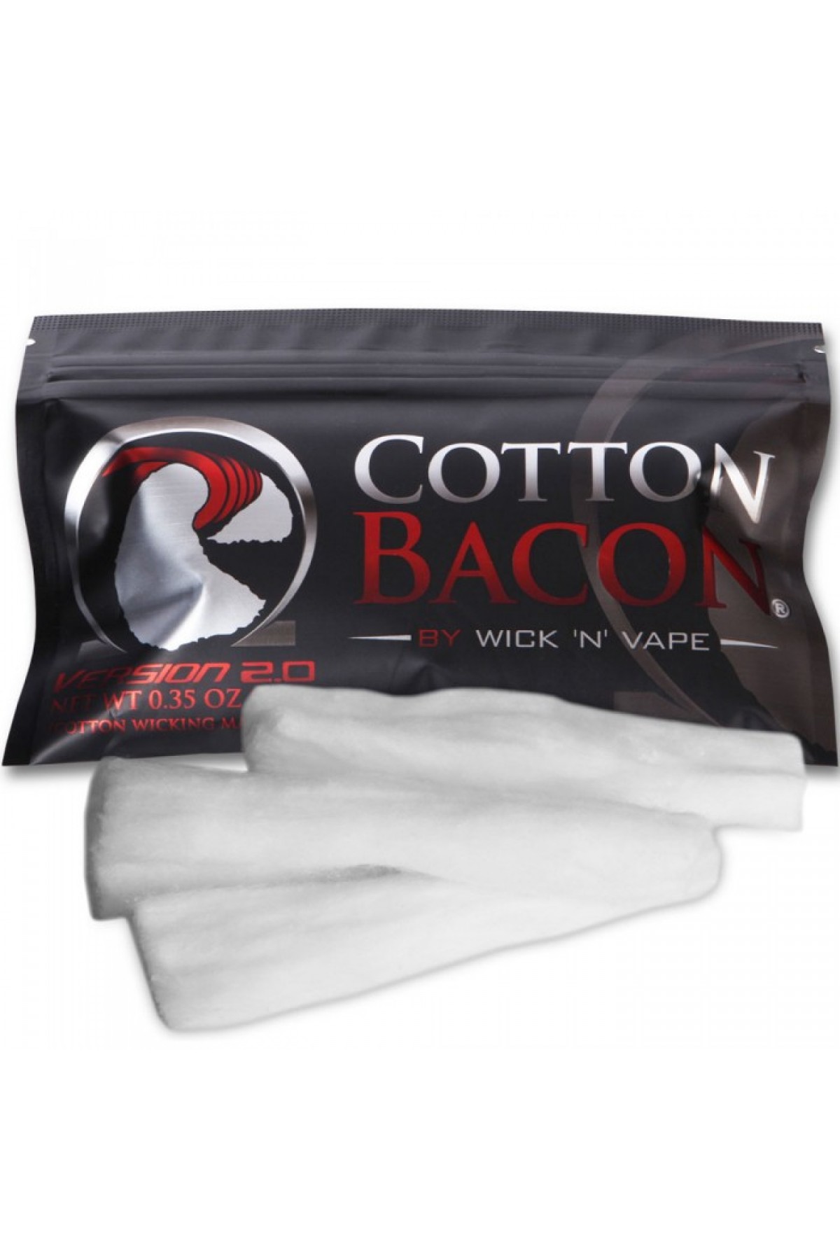 Wick 'N' Vape Cotton Bacon Organik Pamuk